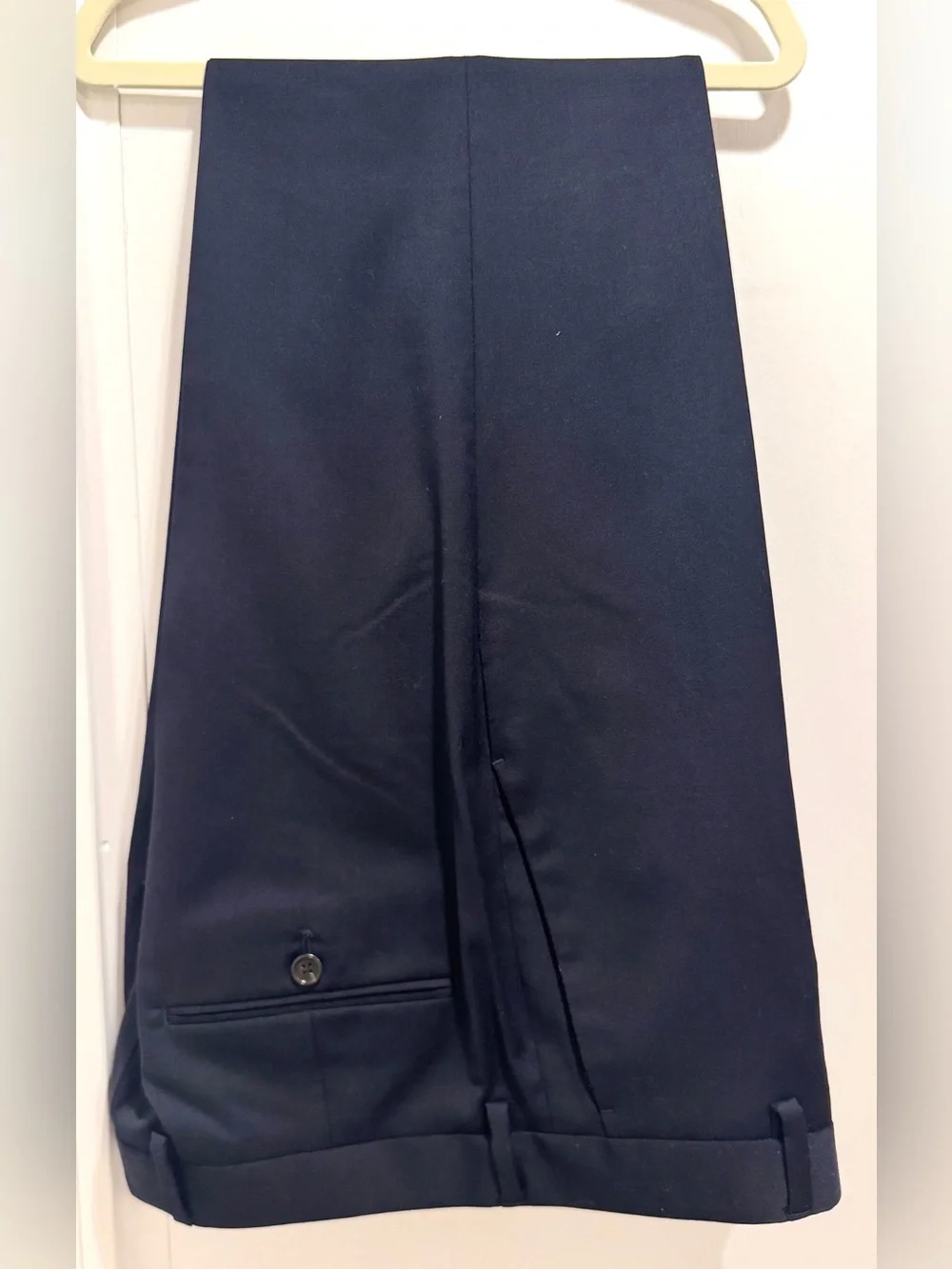 J. Crew Men’s Ludlow Navy 4-Season Wool Pants. Modern, slim fit. W31/L32 NWOT.